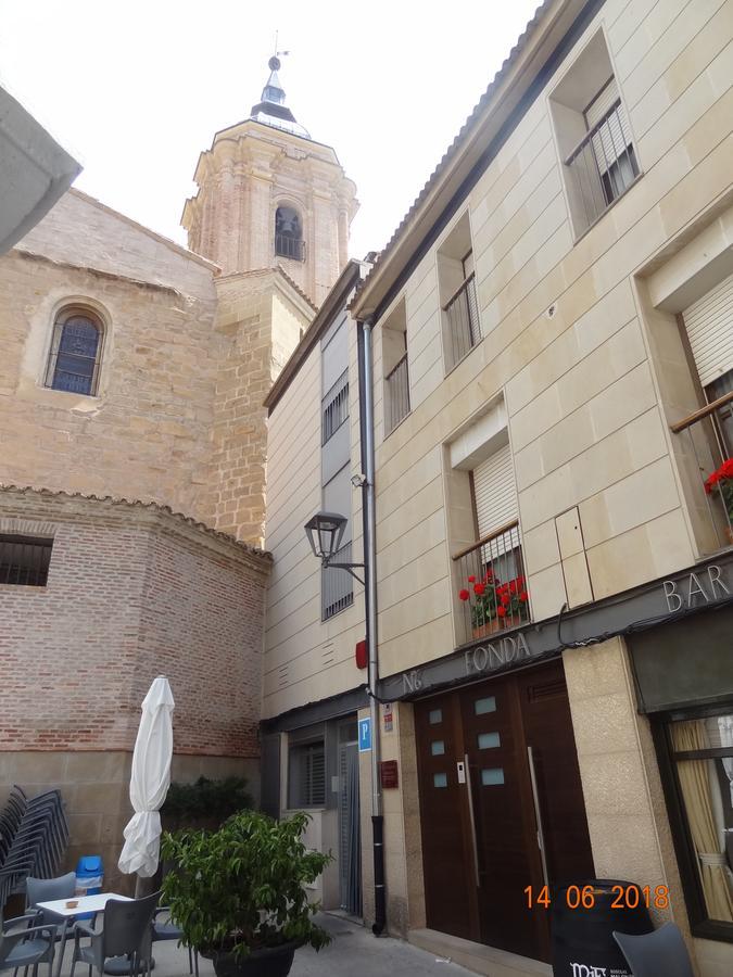 Hostal El Lechuguero Cascante Dış mekan fotoğraf